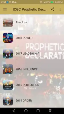 ICGC Prophetic Declarations android App screenshot 13