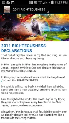 ICGC Prophetic Declarations android App screenshot 7