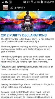 ICGC Prophetic Declarations android App screenshot 8